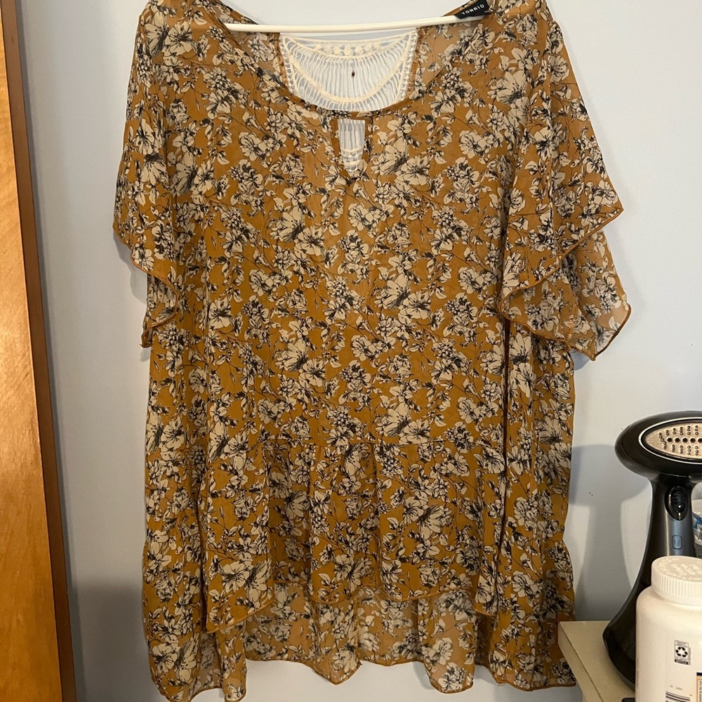Lot of 8 Womens Size 2X Dress Tops Torrid and Other Brands Wonderful Condition - Picture 11 of 14